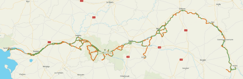 Itinéraire de la Loire à Vélo, itinéraire idéal pour une première aventure à vélo